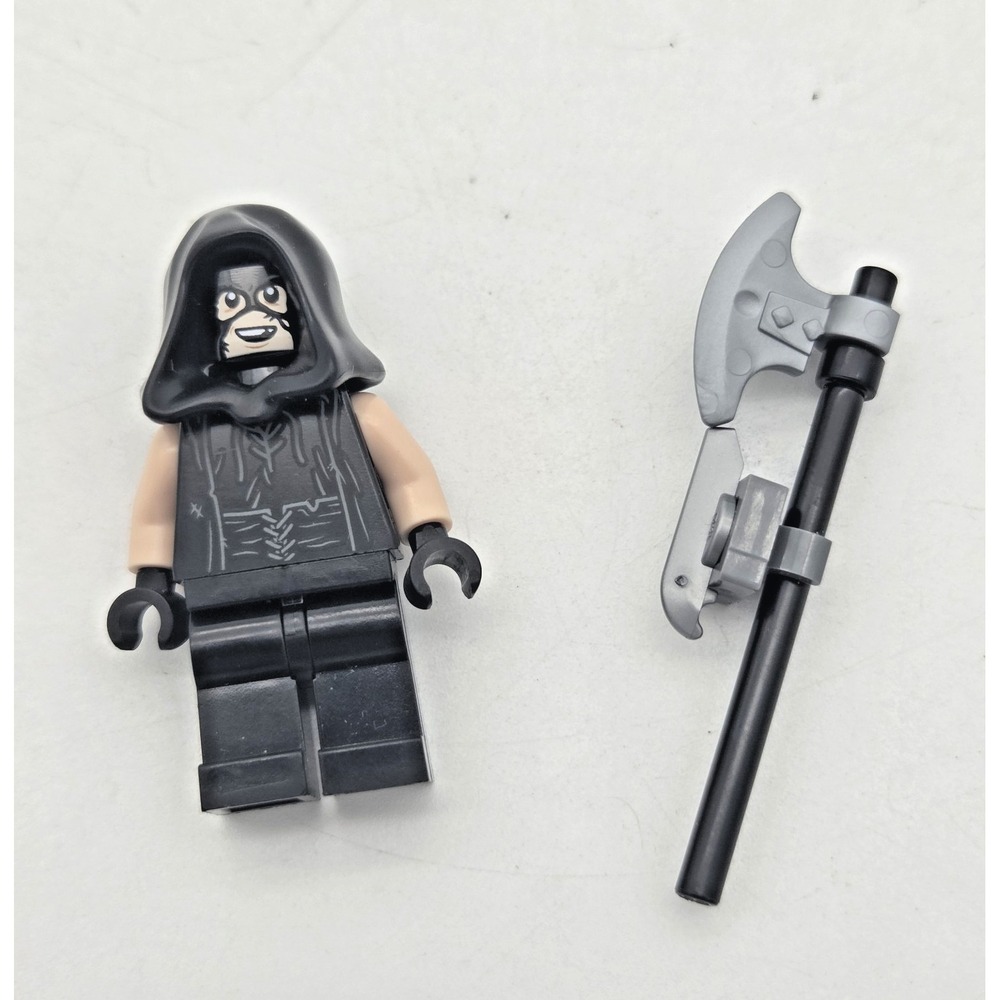 Executioner 75947 Axe Hood Medieval Castle Harry Potter LEGO Minifigure Kingdoms